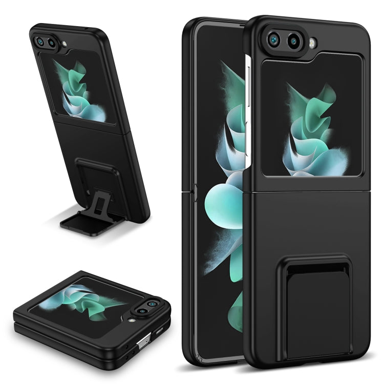 Custodia per telefono per PC con supporto pieghevole tridimensionale, For Samsung Galaxy Z Flip5 5G