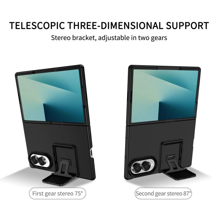 Custodia PC con supporto pieghevole per Samsung Galaxy Z Fold5