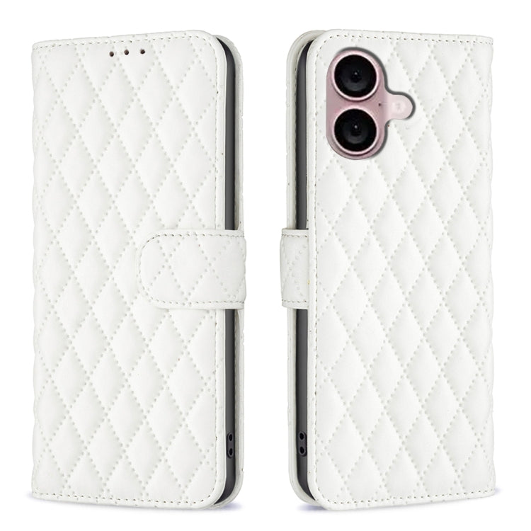 Custodia portafoglio in pelle per iPhone 16