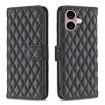 Custodia portafoglio in pelle per iPhone 16