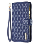 Custodia portafoglio in pelle per iPhone 15