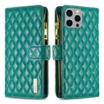 Custodia portafoglio in pelle per iPhone 15