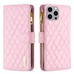 Custodia portafoglio in pelle per iPhone 15