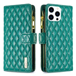 Custodia portafoglio in pelle per iPhone 15