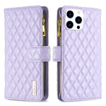 Custodia portafoglio in pelle per iPhone 15