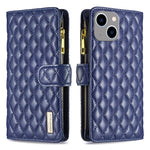 Custodia portafoglio in pelle per iPhone 15