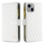 Custodia portafoglio in pelle per iPhone 15