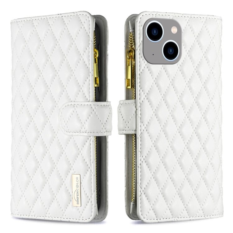 Custodia portafoglio in pelle per iPhone 15