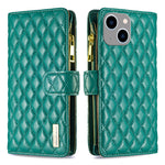 Custodia portafoglio in pelle per iPhone 15