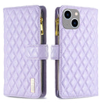 Custodia portafoglio in pelle per iPhone 15
