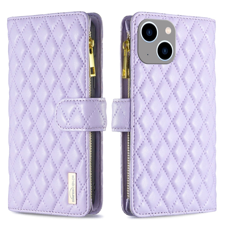 Custodia portafoglio in pelle per iPhone 15