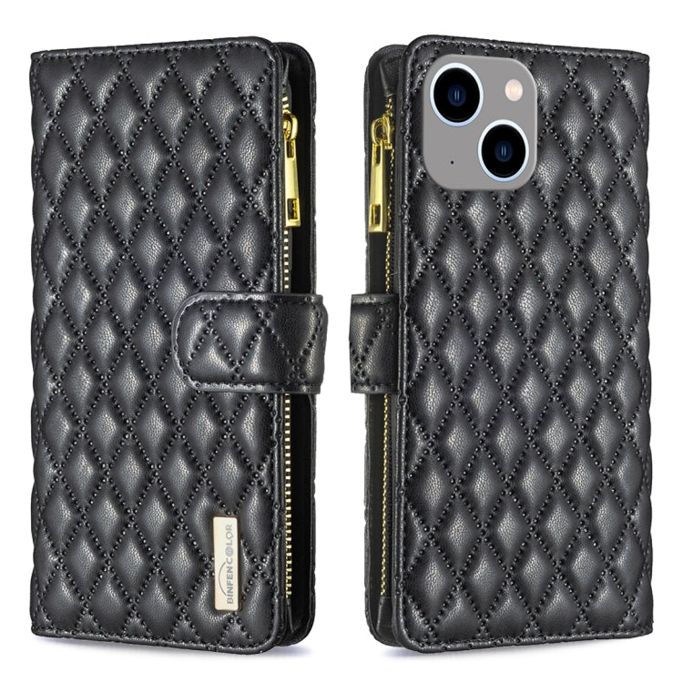 Custodia portafoglio in pelle per iPhone 15
