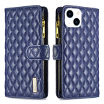Custodia portafoglio in pelle per iPhone 15
