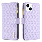 Custodia portafoglio in pelle per iPhone 15