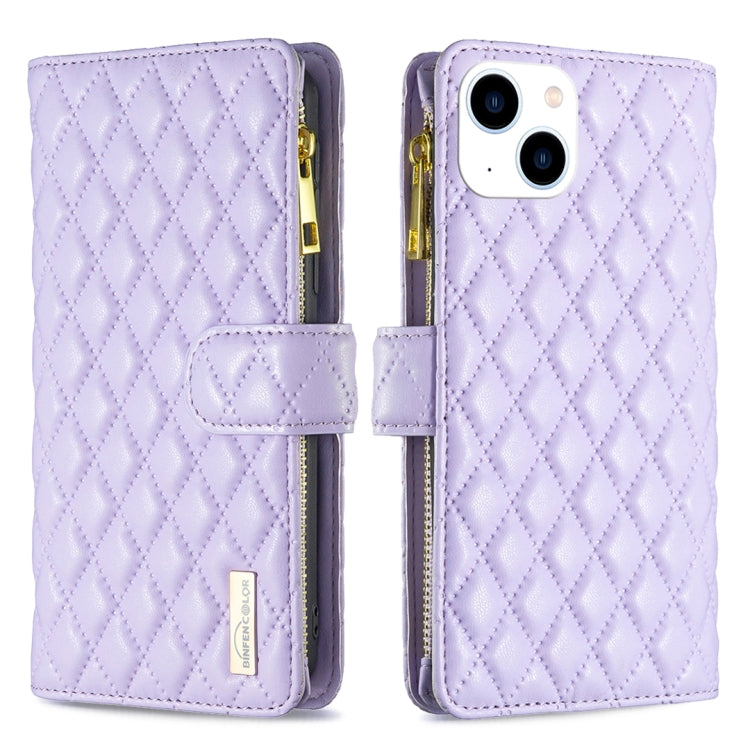 Custodia portafoglio in pelle per iPhone 15