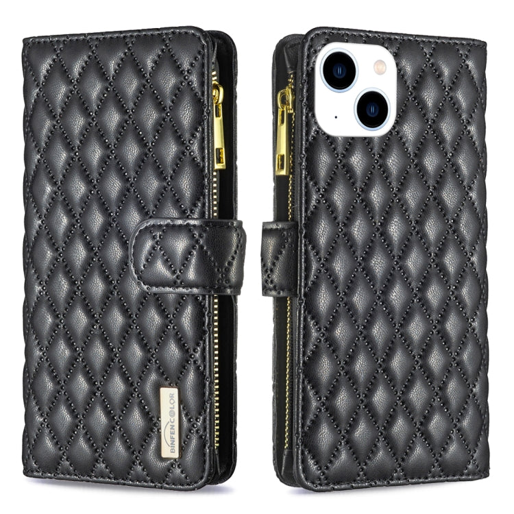 Custodia portafoglio in pelle per iPhone 15