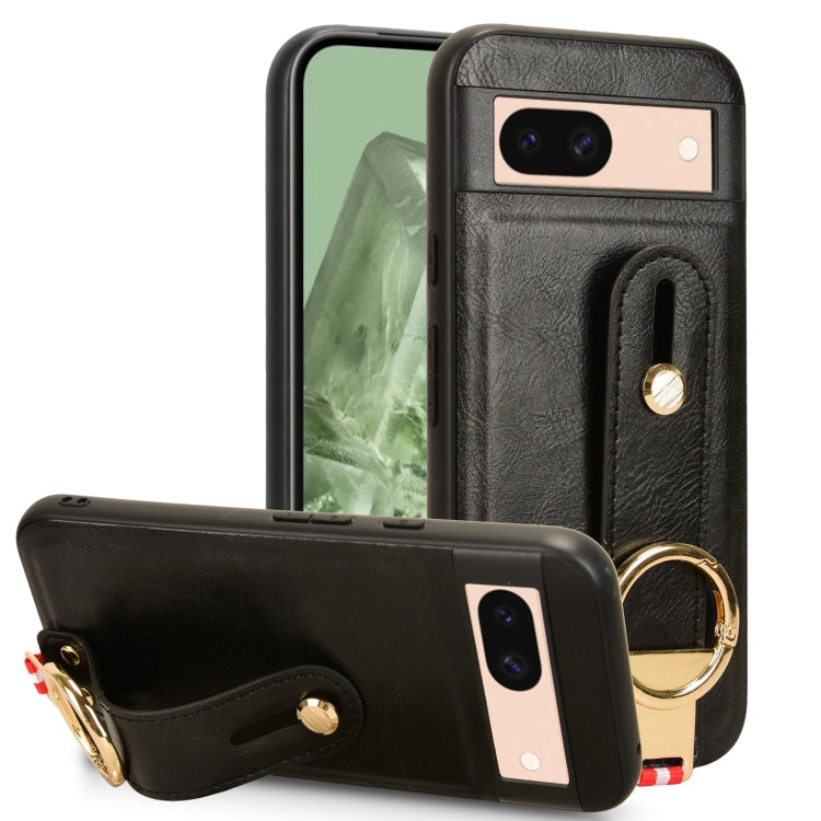 Custodia posteriore in pelle con cinturino per Google Pixel 9 Pro, 9, 8a e 8 Pro
