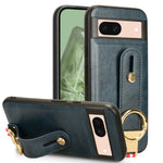 Custodia posteriore in pelle con cinturino per Google Pixel 9 Pro, 9, 8a e 8 Pro