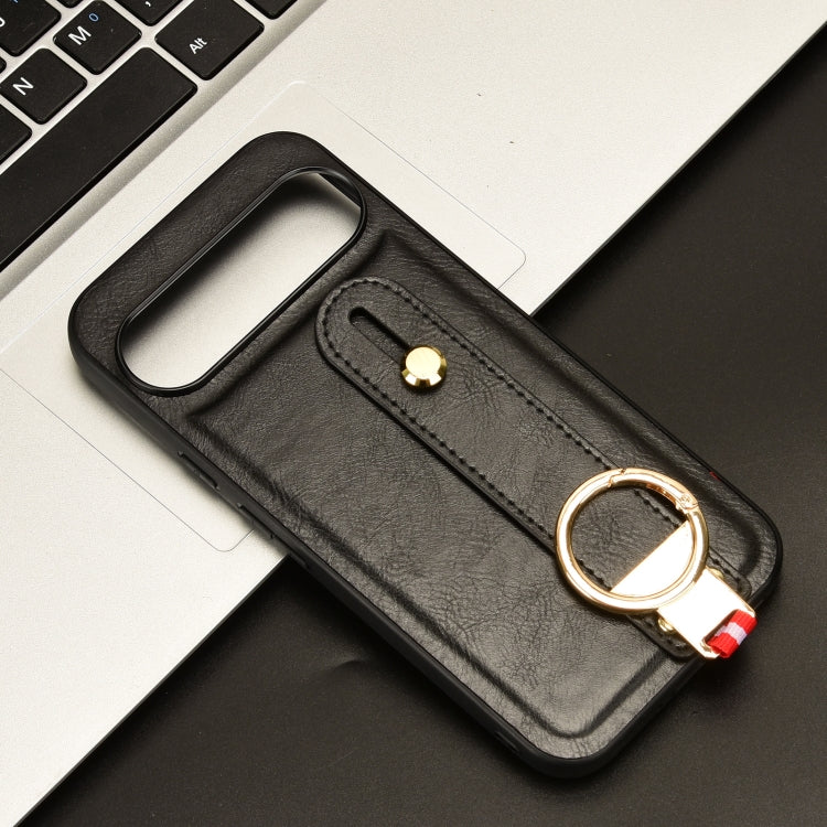 Custodia posteriore in pelle con cinturino per Google Pixel 9 Pro, 9, 8a e 8 Pro