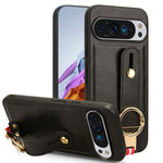 Custodia posteriore in pelle con cinturino per Google Pixel 9 Pro, 9, 8a e 8 Pro