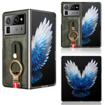 Custodia in pelle con cinturino per Tecno Phantom V Flip2, Fold2 e Fold