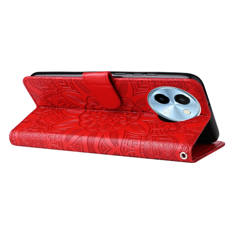 Custodia in pelle goffrata con portafoglio per vivo Y200, V29e, Y17s, Y36 e Y78