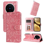 Custodia in pelle goffrata per vivo X200, X200 Pro mini, X200 Pro e V40 Lite 4G