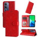 Custodia in pelle goffrata per vivo X200, X200 Pro mini, X200 Pro e V40 Lite 4G
