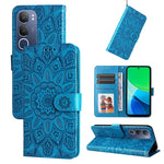Custodia in pelle goffrata per vivo X200, X200 Pro mini, X200 Pro e V40 Lite 4G