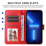 Custodia in pelle goffrata per vivo X200, X200 Pro mini, X200 Pro e V40 Lite 4G