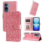 Custodia in pelle goffrata per vivo Y600 Pro 5G, Y21 5G 2026 / vivo Y05 4G, V70