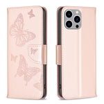Custodia in PU e TPU con farfalle per iPhone 15 - immagine 8