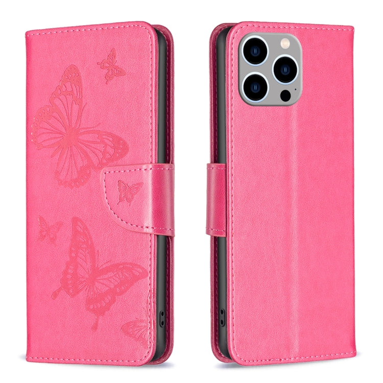 Custodia in PU e TPU con farfalle per iPhone 15 - immagine 10