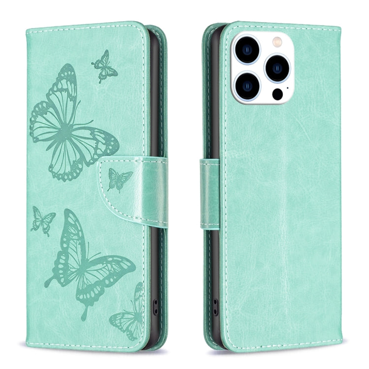 Custodia in PU e TPU con farfalle per iPhone 15 - immagine 12