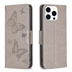 Custodia in PU e TPU con farfalle per iPhone 15 - immagine 17