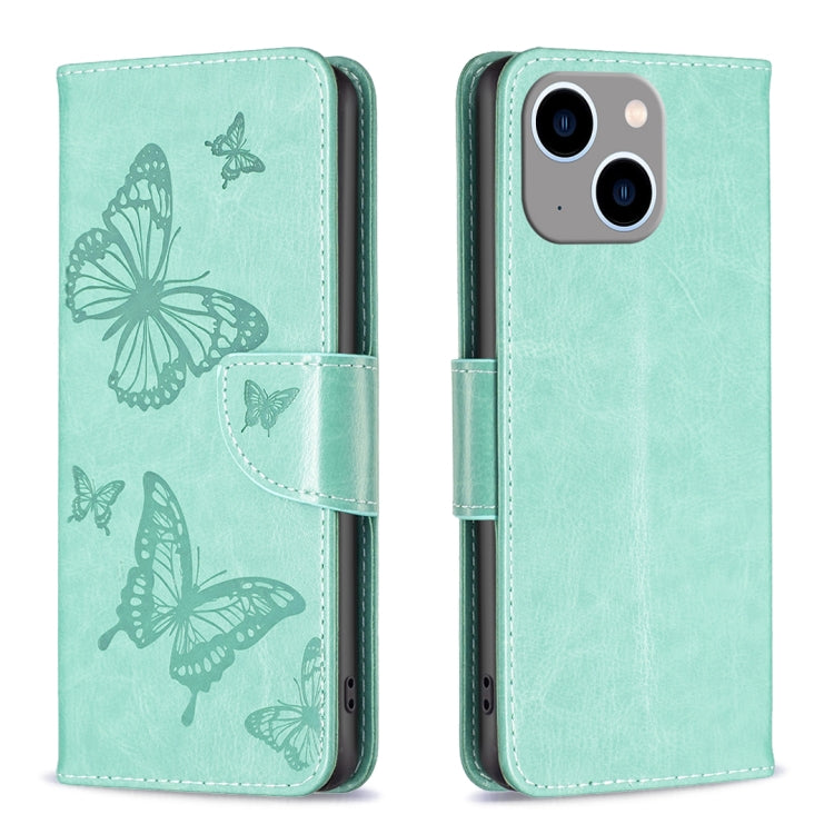 Custodia in PU e TPU con farfalle per iPhone 15 - immagine 18