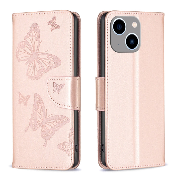 Custodia in PU e TPU con farfalle per iPhone 15 - immagine 20