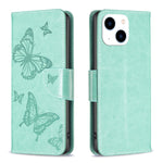 Custodia in PU e TPU con farfalle per iPhone 15 - immagine 24
