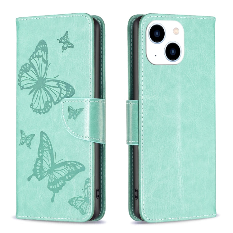 Custodia in PU e TPU con farfalle per iPhone 15 - immagine 24