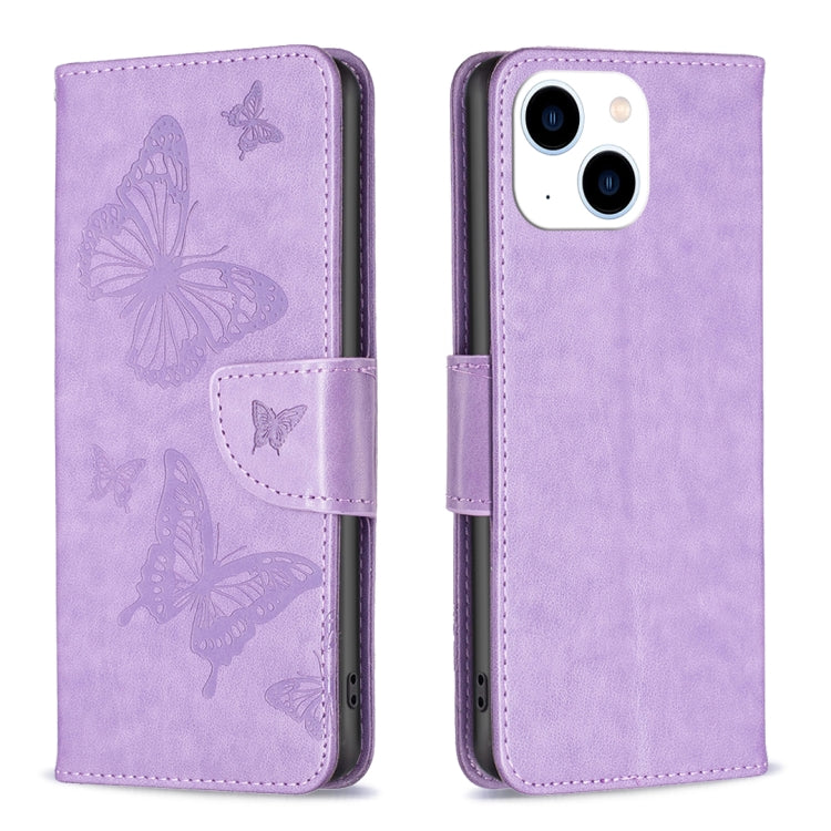 Custodia in PU e TPU con farfalle per iPhone 15 - immagine 25