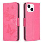 Custodia in PU e TPU con farfalle per iPhone 15 - immagine 28