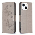 Custodia in PU e TPU con farfalle per iPhone 15 - immagine 29