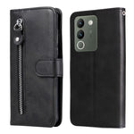 Custodia in pelle con cerniera per vivo Y200, Y17s, Y36 4G/5G e Y78 5G