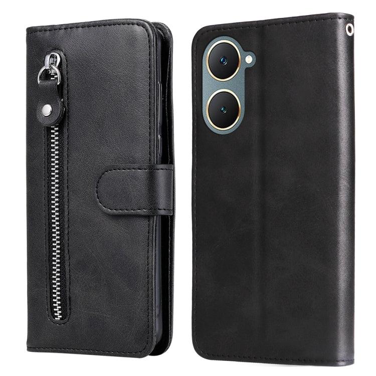 Custodia in pelle con cerniera per vivo Y200, Y17s, Y36 4G/5G e Y78 5G