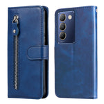 Custodia in pelle con cerniera per vivo Y200, Y17s, Y36 4G/5G e Y78 5G
