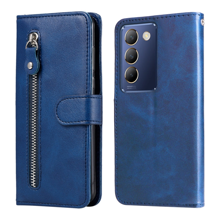 Custodia in pelle con cerniera per vivo Y200, Y17s, Y36 4G/5G e Y78 5G