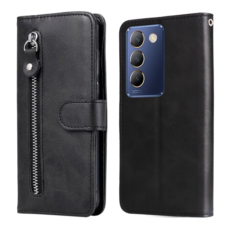 Custodia in pelle con cerniera per vivo Y200, Y17s, Y36 4G/5G e Y78 5G