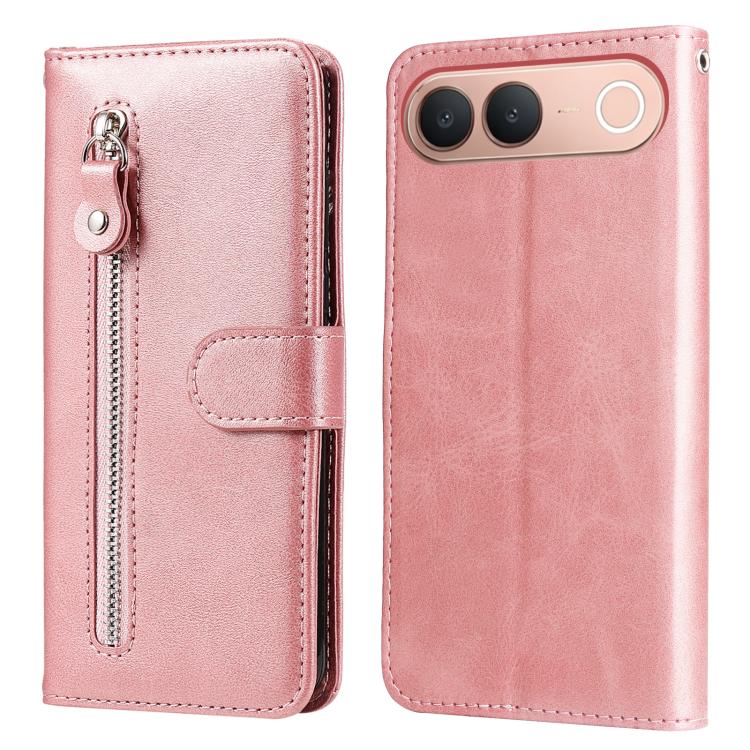 Custodia in pelle con cerniera per vivo Y600 Pro 5G, Y21 5G 2026 / vivo Y05 4G