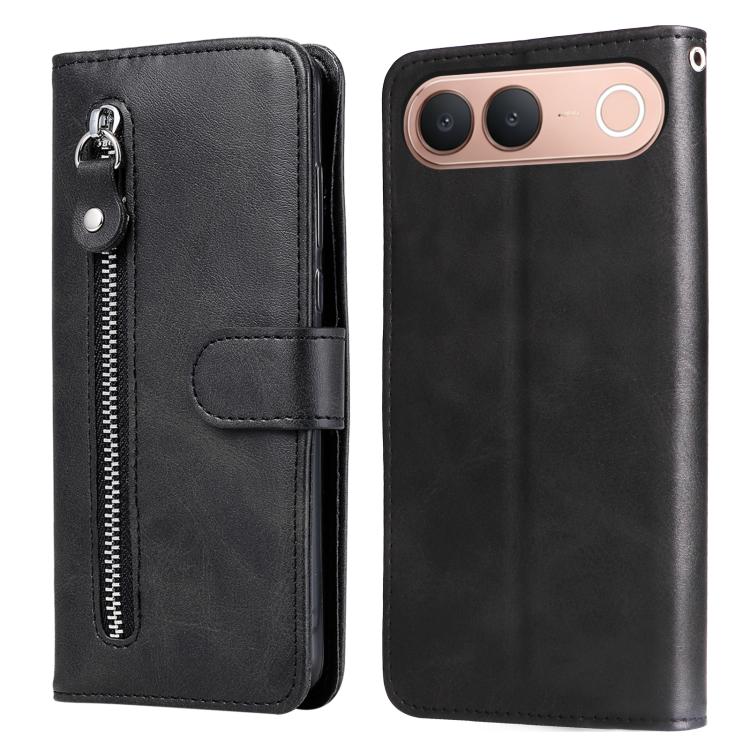 Custodia in pelle con cerniera per vivo Y600 Pro 5G, Y21 5G 2026 / vivo Y05 4G