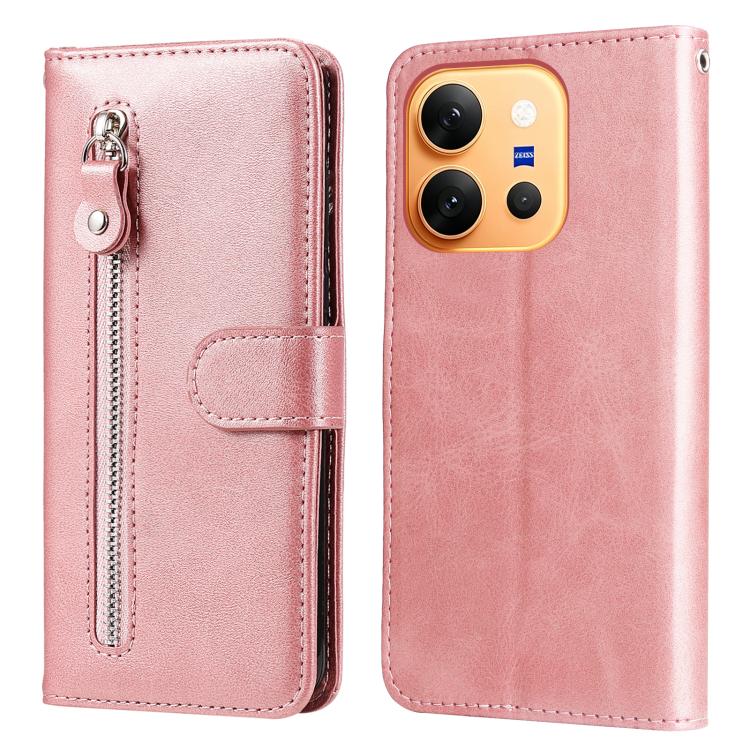 Custodia in pelle con cerniera per vivo Y600 Pro 5G, Y21 5G 2026 / vivo Y05 4G